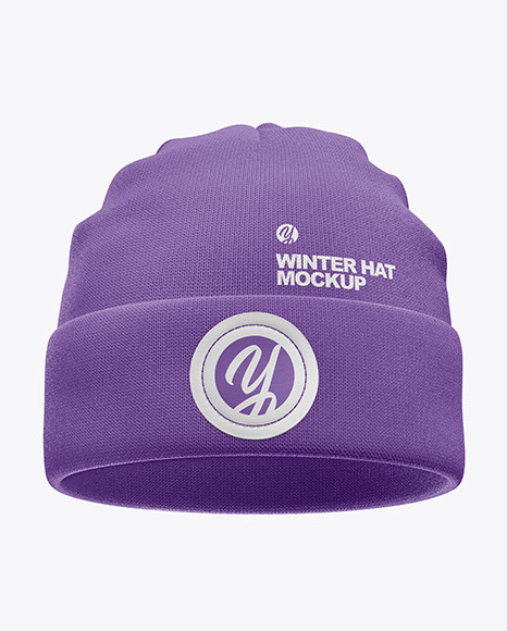 Winter Hat Mockup