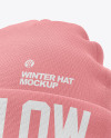 Winter Hat Mockup