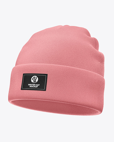 Winter Hat Mockup