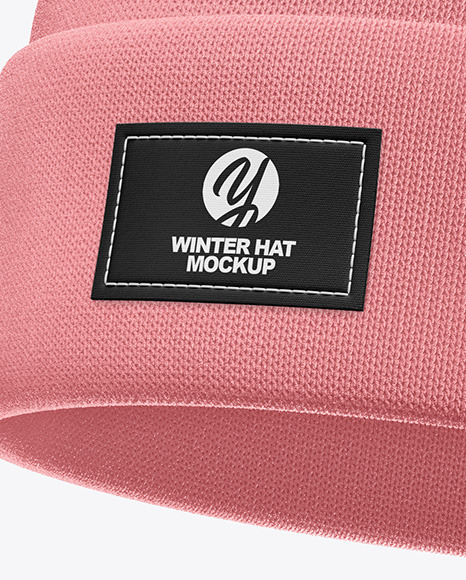 Winter Hat Mockup