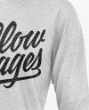 Melange Men&#039;s Long Sleeve T-Shirt Mockup