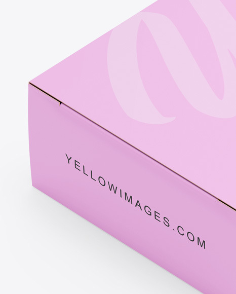 Paper Box Mockup