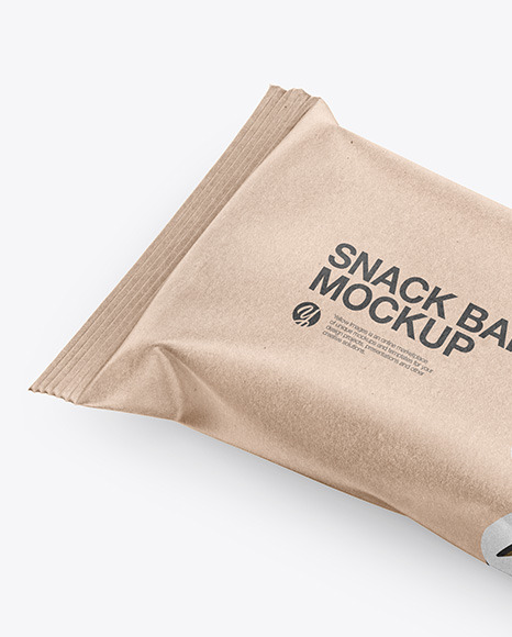 Kraft Snack Bar Mockup