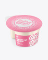 Yogurt Cup Mockup