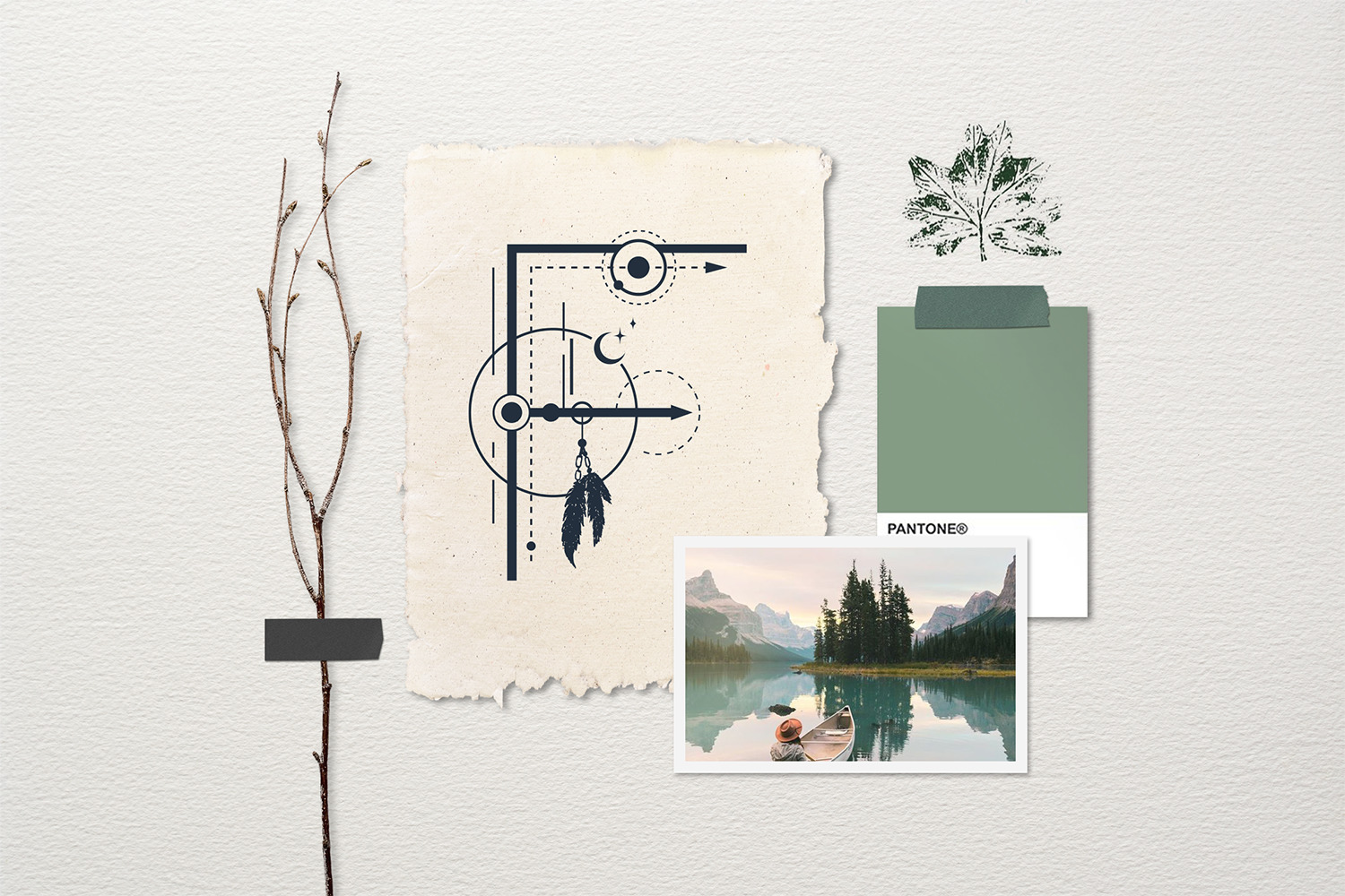 Totem – mystical geometric font Totem – mystical geometric font