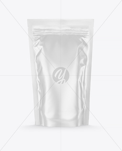 Glossy Stand Up Pouch Mockup