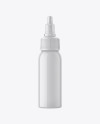 1 Oz Plastic Dropper Bottle Mockup