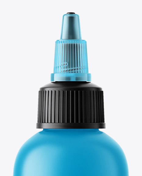 4 Oz Plastic Dropper Bottle Mockup