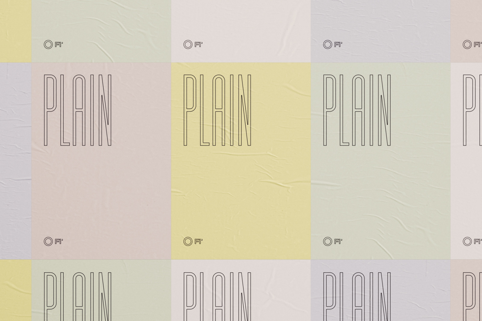 60 Glued Poster Mockup Bundle 60 Glued Poster Mockup Bundle