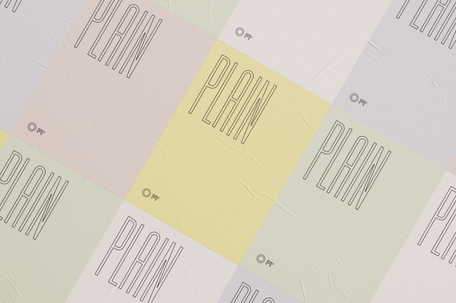 60 Glued Poster Mockup Bundle 60 Glued Poster Mockup Bundle