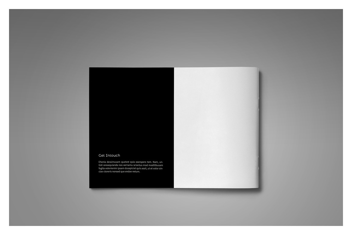 A5 Photography Portfolio Template