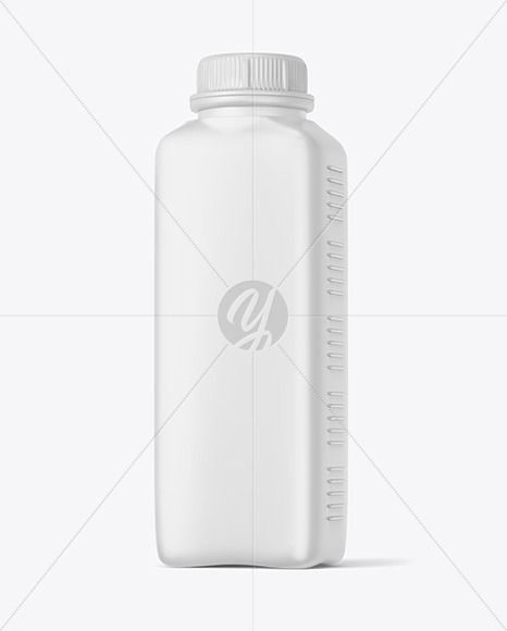 Matte Motor Oil Bottle Mockup