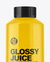 Glossy Juice Bottle Mockup