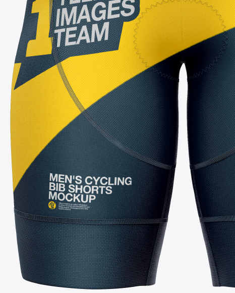 Men’s Cycling Bib Shorts Mockup