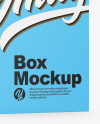 Paper Box Mockup