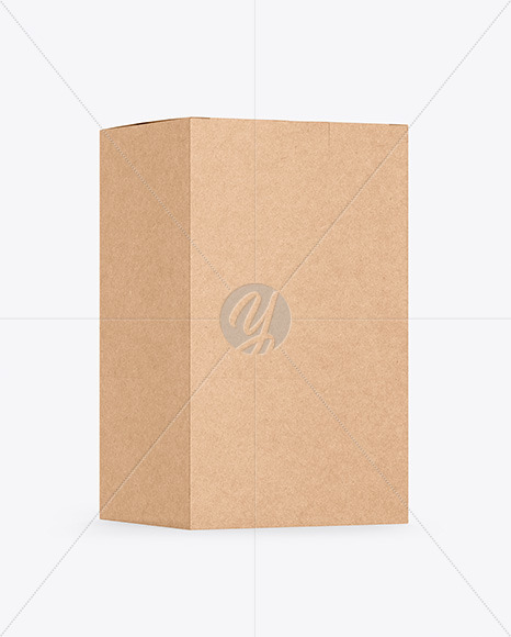 Kraft Box Mockup