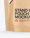 Kraft Stand Up Pouch Mockup