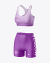 Women's Sport Kit Mockup - Half Side View