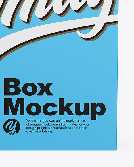 Paper Box Mockup