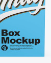 Paper Box Mockup