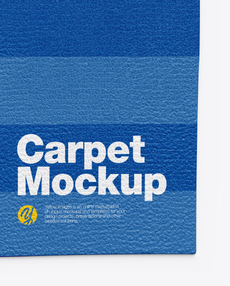 Fleece Carpet Mockup