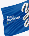 Glossy Flag Mockup