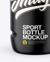 Matte Sport Bottle Mockup