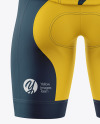 Men's Cycling Suit Mockup