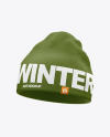 Winter Hat Mockup