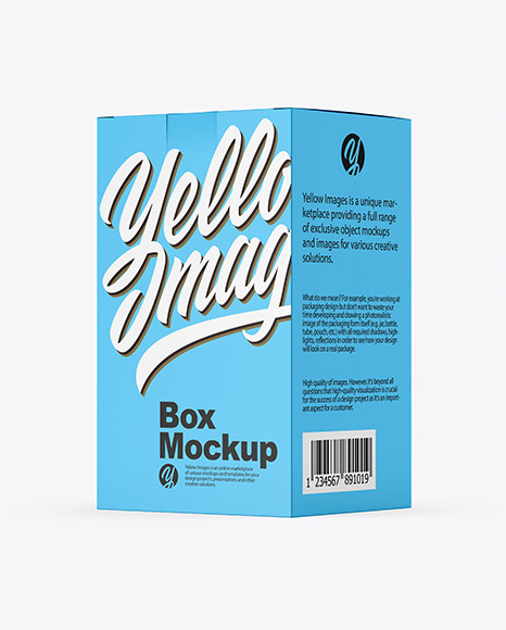 Paper Box Mockup