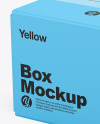 Paper Box Mockup