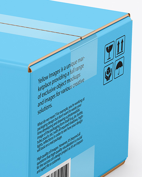 Paper Box Mockup