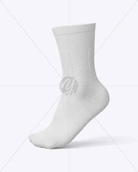 Compression Short Sock Mockup