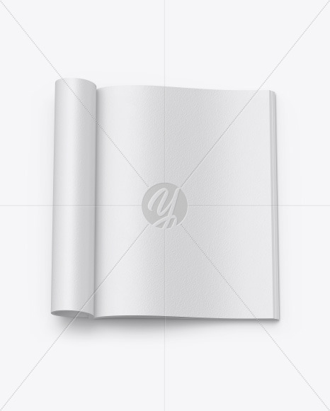 Textured A4 Magazine Mockup