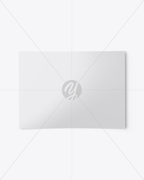 Glossy A5 Postcard Mockup