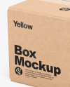 Kraft Box Mockup