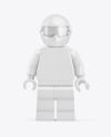 Racer Mini Figure Mockup