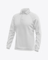 Men's Long Sleeve Polo Raglan Mockup