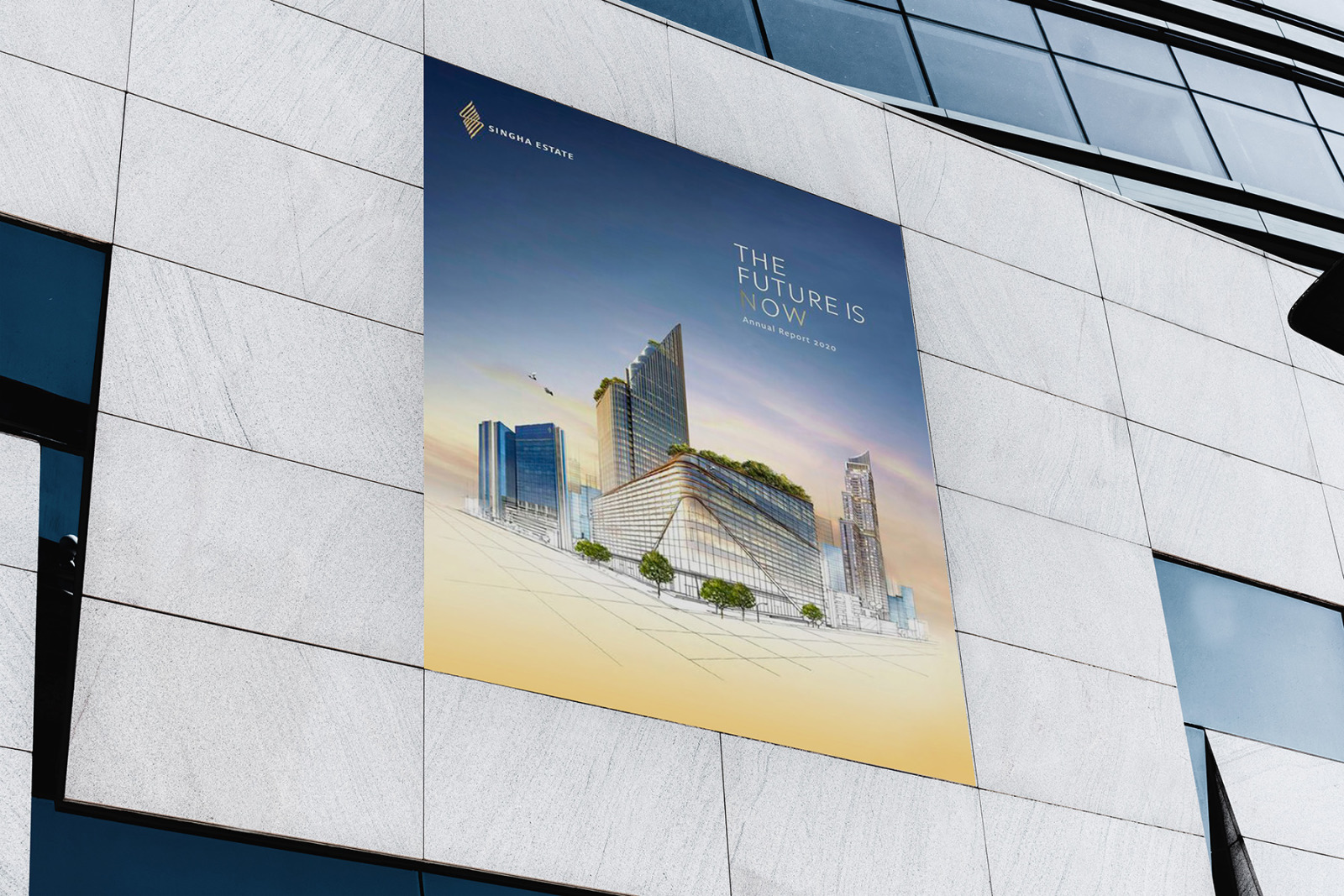 Billboards Urban Mock-Up Billboards Urban Mock-Up