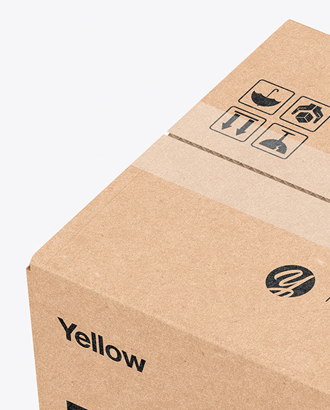 Kraft Box Mockup