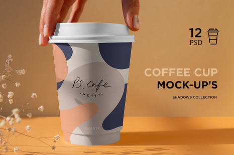 Coffee Cup Mock-Up - Paper cup