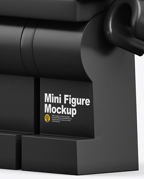 Racer Mini Figure Mockup