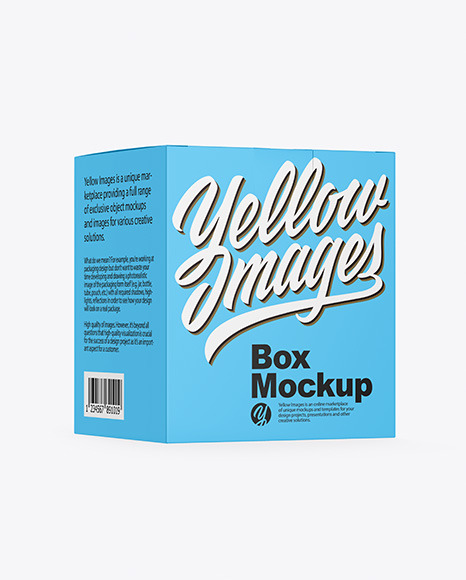 Paper Box Mockup - Mailer mockup