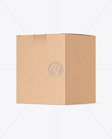 Kraft Box Mockup