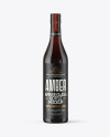 Amber Glass Bottle Mockup Amber Glass Bottle Mockup