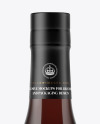 Amber Glass Bottle Mockup Amber Glass Bottle Mockup