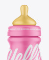 Matte Baby Bottle Mockup