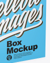 Paper Box Mockup