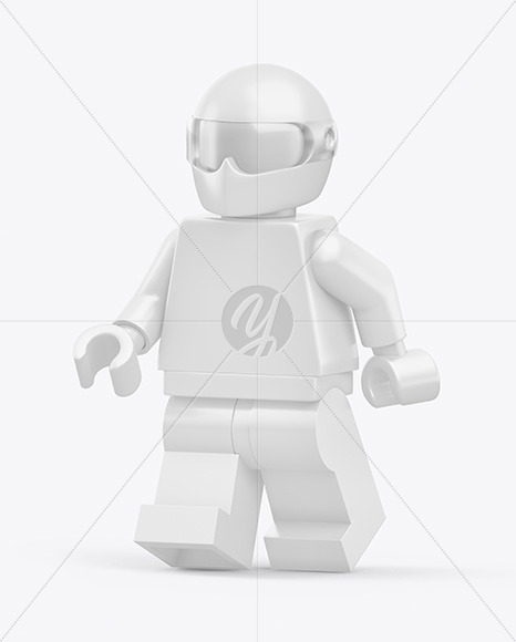 Racer Mini Figure Mockup