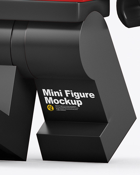 Racer Mini Figure Mockup